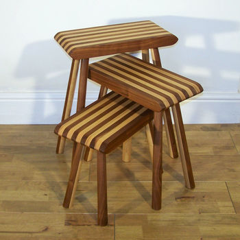 Humbugz ~ Tables Or Stools ~ Ash And Walnut, 2 of 8