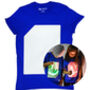 Children's Interactive Glow In The Dark T Shirt In Blue, thumbnail 6 of 8