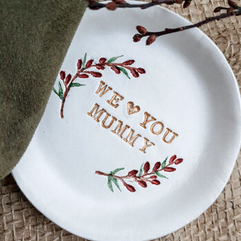 Special Mum Trinket Dish And Necklace Letterbox Gift, 5 of 9