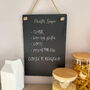 Rhestr Siopa Welsh Slate Chalk Board, thumbnail 1 of 3