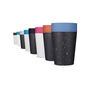 Circular Leakproof And Lockable Reusable Cup 8oz Blue, thumbnail 7 of 9