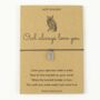 Owl Always Love You Charm Wish Bracelet, thumbnail 3 of 4