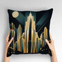 Urban Horizons Art Deco Hand Made Cushions Design Two, thumbnail 2 of 8