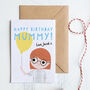 Customised Mummy Birthday Card, thumbnail 7 of 8