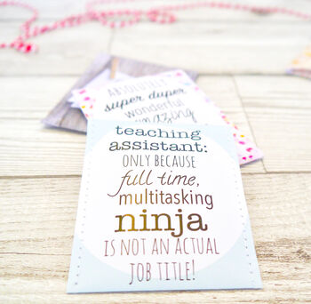 Teaching Assistant Tea Gift | Ta Gifts, 4 of 12