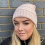 Chemo Headwear Beanie Hat Satin Lined Winter, thumbnail 8 of 10