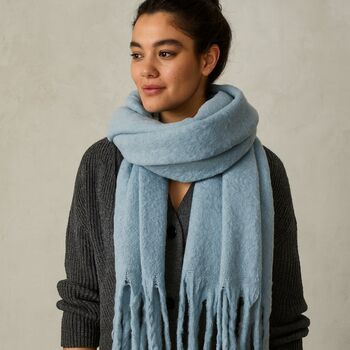 Plain Soft Blanket Tassel Scarf In 16 Colours, 3 of 10