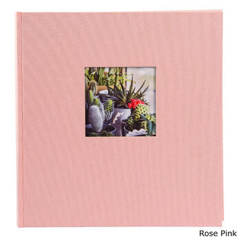 Large Traditional Style Linen Photograph Album With Opaque Glassine Interleaves, 5 of 12