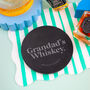 Personalised 'Grandad's Whiskey' Slate Coaster, thumbnail 1 of 4