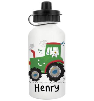 Personalised Tractor Water Bottle, 2 of 5