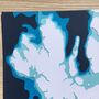 Isle Of Skye Bathymetric Map, thumbnail 3 of 9