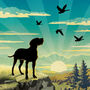 Scenic Wirehaired Viszla Limited Edition Gift Print, thumbnail 6 of 8