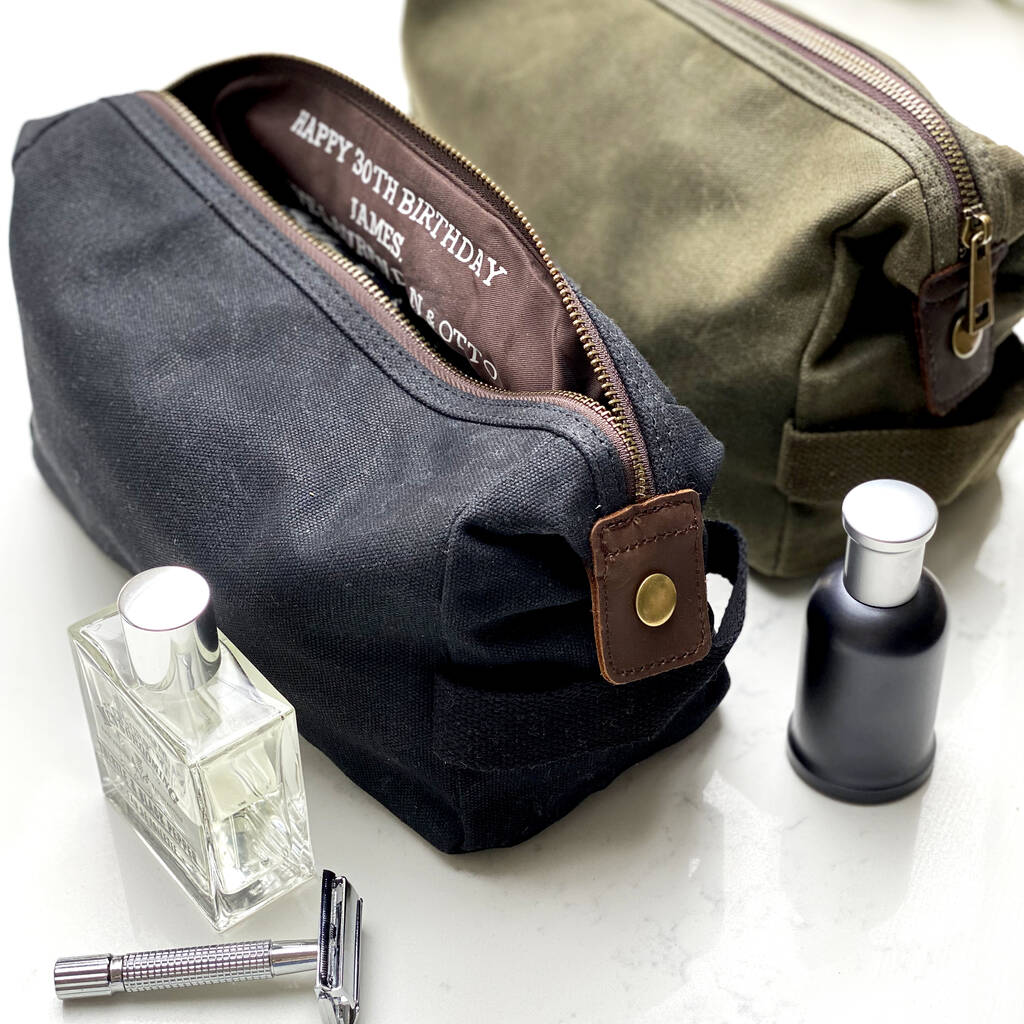 clear wash bag mens