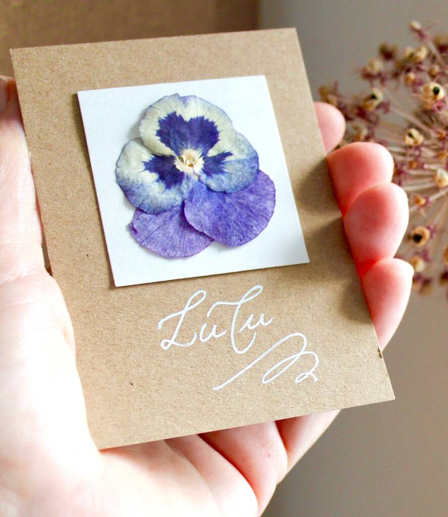 Little Love Card With Viola, 1 of 4