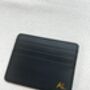 Personalised Vegan Leather Card Wallet, thumbnail 5 of 5