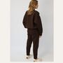 Margot Sweatshirt In Chocolate, thumbnail 5 of 6
