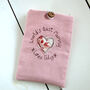 Personalised Embroidered Fabric Phone Case Gift, thumbnail 5 of 9