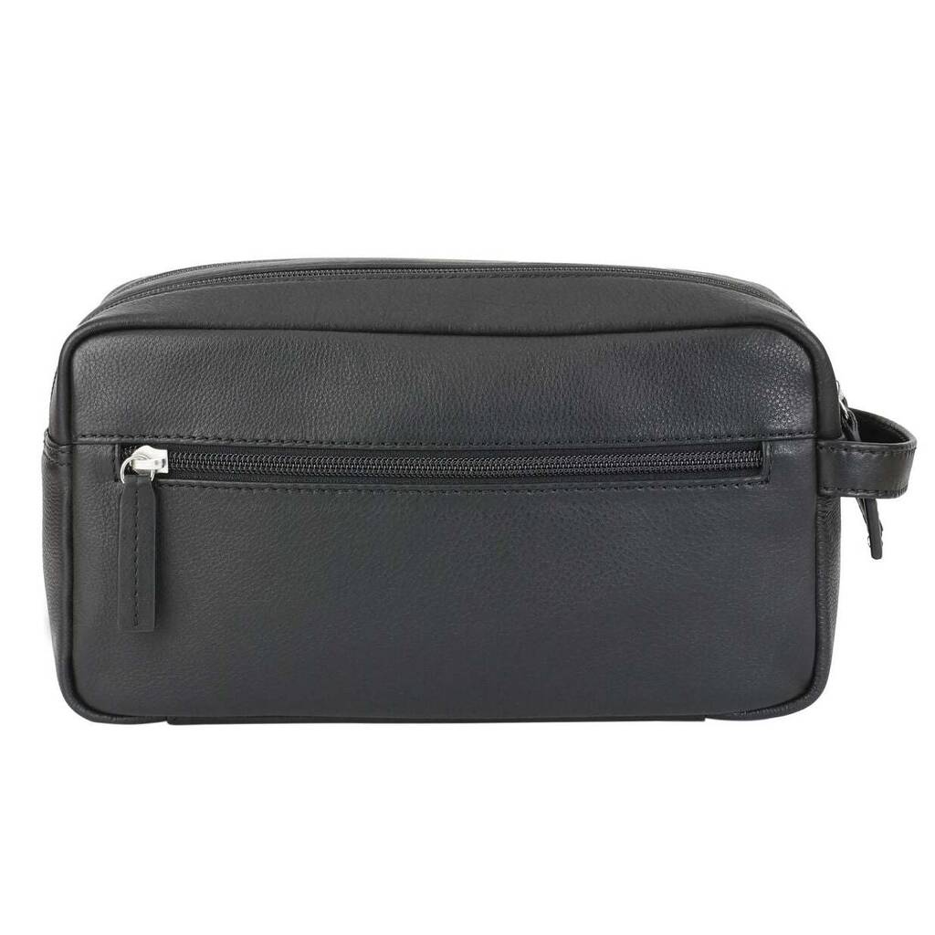 Wash Bag Black By HOUSE OF SILVIANO | notonthehighstreet.com