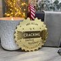 Personalised Teacher Christmas Gift Gold, thumbnail 1 of 11