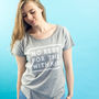 'No Rest For The With Kid' Women's Loose Fit T Shirt, thumbnail 1 of 5