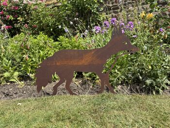 Fox Statue , Garden Feature , Lawn Decoration, 9 of 9