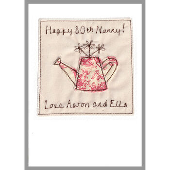 Personalised Watering Can Card For Any Occasion, 9 of 10
