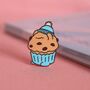 Muffin Enamel Pin, thumbnail 2 of 5