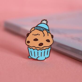 Muffin Enamel Pin, 2 of 5