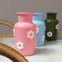 Colourful Daisy Design Mini Vase, thumbnail 1 of 9