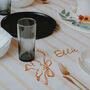 Table Cloth Stickers Dove And Bows, thumbnail 2 of 7