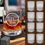 Personalised Monogram Birthday Scotch Whisky Glass, thumbnail 1 of 12