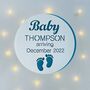 Personalised Pregnancy Announcement Reveal Plaque, thumbnail 8 of 9