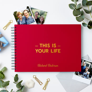 Personalised 'Your Life' Memory Book, 8 of 8