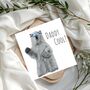 Cool Polar Bear Dad Greeting Card, thumbnail 7 of 7