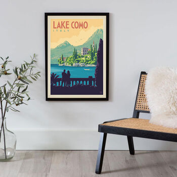 Lake Como, Italy Travel Print, 6 of 8