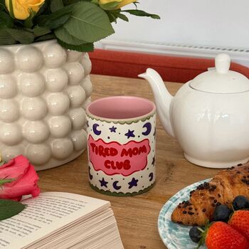 Tired Mom Club Mug – Fun Gift For Exhausted Moms, 10 of 12