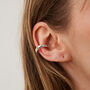 Chunky Bold Basic Ear Cuff No Piercing Sterling Silver, thumbnail 1 of 6