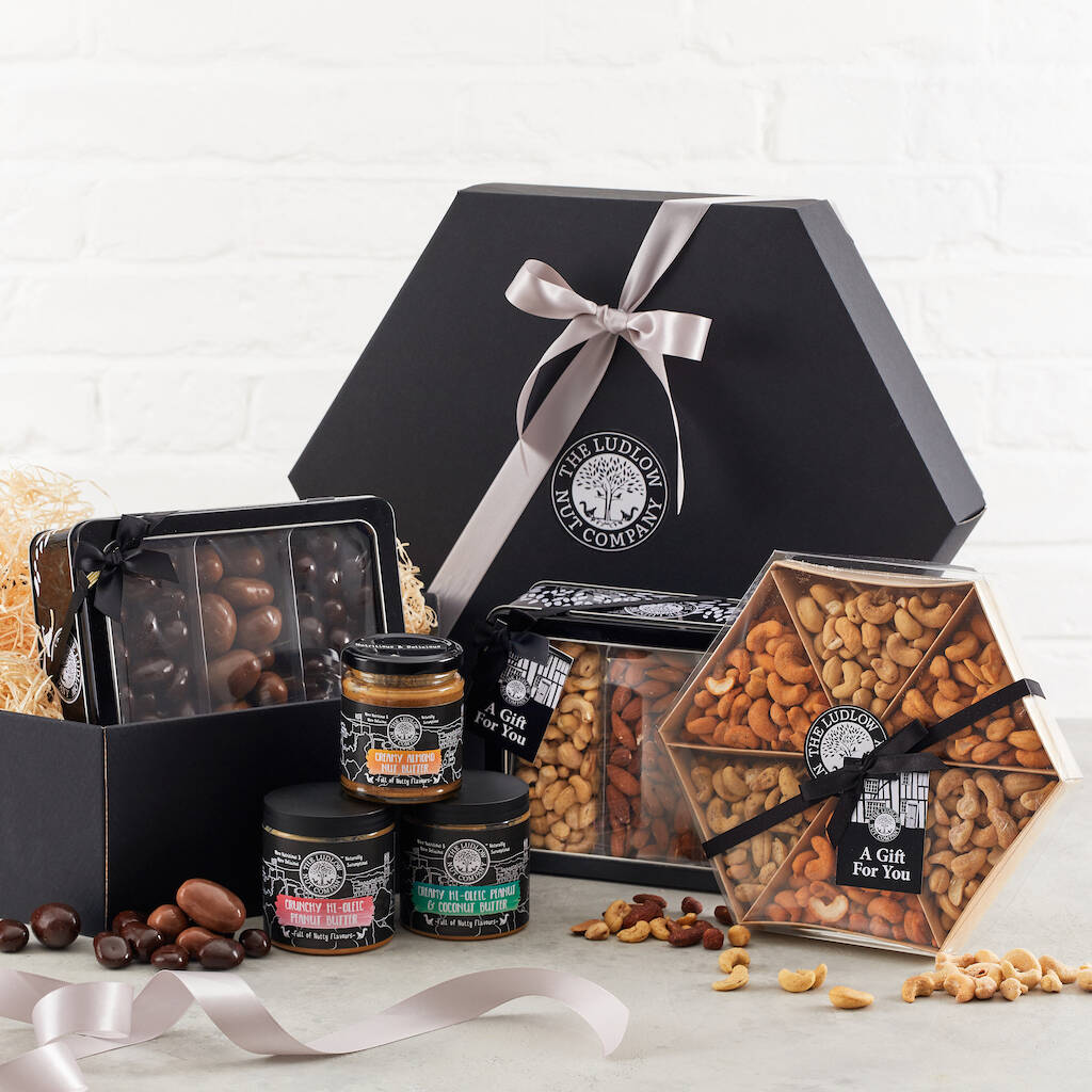 Luxury Nut Lovers Gift Hamper By The Ludlow Nut Company