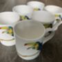 Toucan Print Illustrated Mug Sets Of Two, Four Or Six, thumbnail 1 of 6