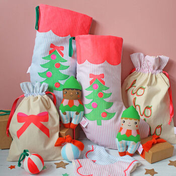 Reusable Christmas Gift Bags, 3 of 10