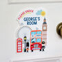 Personalised London Bus Bedroom Door Sign, thumbnail 11 of 12