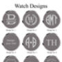 Personalised Walnut Wooden Watch Custom Engraved Groomsmen Gift, thumbnail 4 of 9