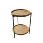 Berkeley Round Two Shelf Side Table, thumbnail 4 of 4