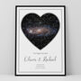 The Night We Met Personalised Star Map Print Dating Couples Gift, thumbnail 2 of 12