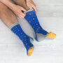 Patterned Personalised Groomsmen Socks, thumbnail 5 of 6