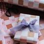 Pastel Check Gift Wrap – Colourful Wrapping Paper For Birthdays, Weddings, Anniversaries, Baby Showers And Christmas, thumbnail 5 of 7