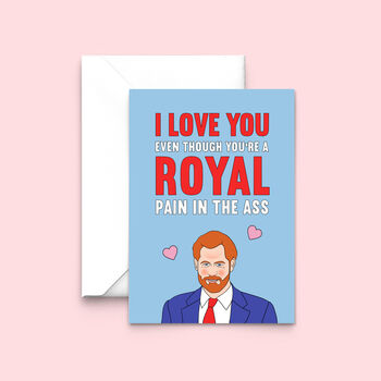 Funny Prince Harry Card For Son, 3 of 4