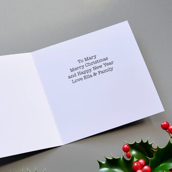Merry Christmas To My Favourite Uncle Card, 4 of 4