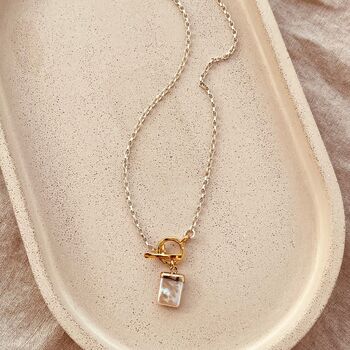 Emma T Bar Necklace, 3 of 8
