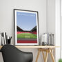 Sheffield United Bramall Lane Modern Era Poster, thumbnail 1 of 8